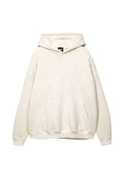 PULL & BEAR STWD PATCH - Felpa Con Cappuccio - Sand -Pull & Bear 460c0abf169942db91fce62dbcbbd8ce