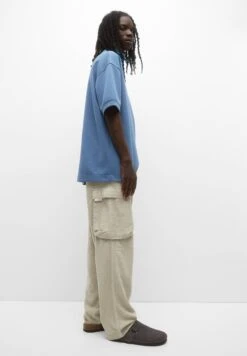 PULL & BEAR Pantaloni CargoSand Uomo Pantaloni PUC22E0EJ-B11 -Pull & Bear 464ad6c02d334804855f8cf3a53968d4