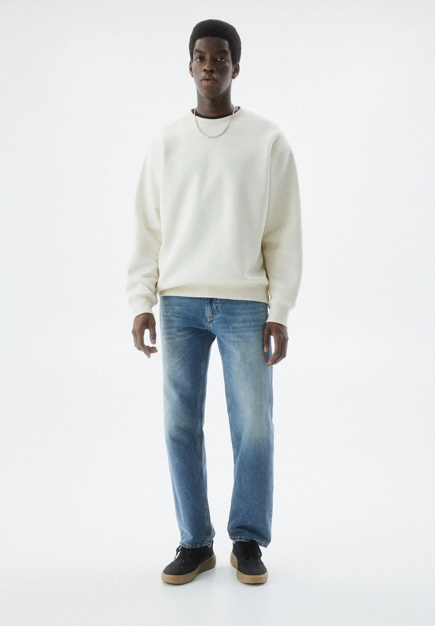 PULL & BEAR Wide Leg 90SJeans A SigarettaBlue Denim Uomo Jeans PUC22G0PQ-K14 2 PULL & BEAR Wide Leg 90SJeans A SigarettaBlue Denim Uomo Jeans PUC22G0PQ-K14 - immagine 2