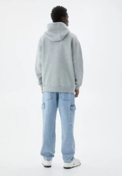 PULL & BEAR With Front Panel Jeans A SigarettaLight-Blue Denim Uomo Jeans PUC24A001-K11 -Pull & Bear 4923a102b8674008b92086eb92849f08