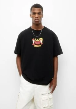 PULL & BEAR Beavis And Butt HeadT-Shirt Con StampaBlack Uomo T-shirt E Polo PUC22O1O2-Q11