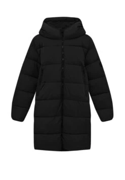 PULL & BEAR Basic Cappotto InvernaleMottled Black Uomo Cappotti PUC22T0PC-Q11 -Pull & Bear 4bc6976c65754402aaa9272cb89da0b8