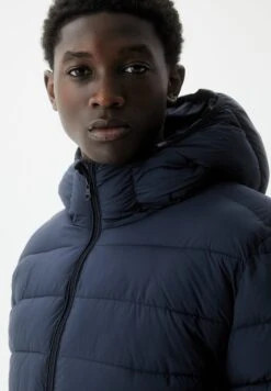 PULL & BEAR LightweightGiacca InvernaleDark Blue Uomo Giacche PUC22T0ST-K11 -Pull & Bear 4bd4b8948e3d4d618a66d40a6f2958c2