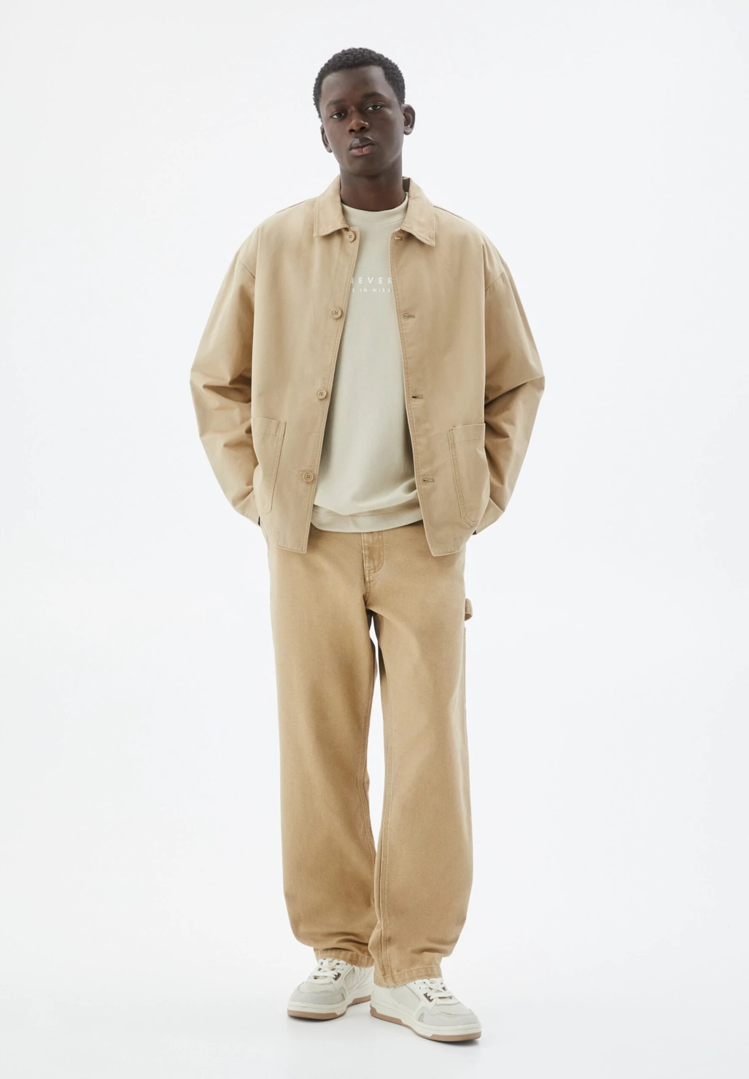 PULL & BEAR Faded Carpenter - Pantaloni - Ochre 2 PULL & BEAR Faded Carpenter - Pantaloni - Ochre - immagine 2