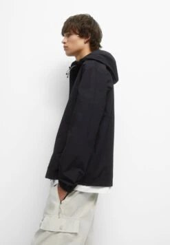 PULL & BEAR BlockImpermeabileBlack Uomo Giacche PUC22T0SI-Q11 -Pull & Bear 4ec94c540c60407e80d5ec8b98440648