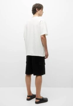 PULL & BEAR Ottoman T-Shirt BasicWhite Uomo T-shirt E Polo PUC22O1LL-A11 -Pull & Bear 5187db1e5a4a47d68fb0310fe324e99d