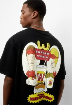 PULL & BEAR Beavis And Butt HeadT-Shirt Con StampaBlack Uomo T-shirt E Polo PUC22O1O2-Q11 -Pull & Bear 518f4803d9bb4131bf0ed377865b19b6