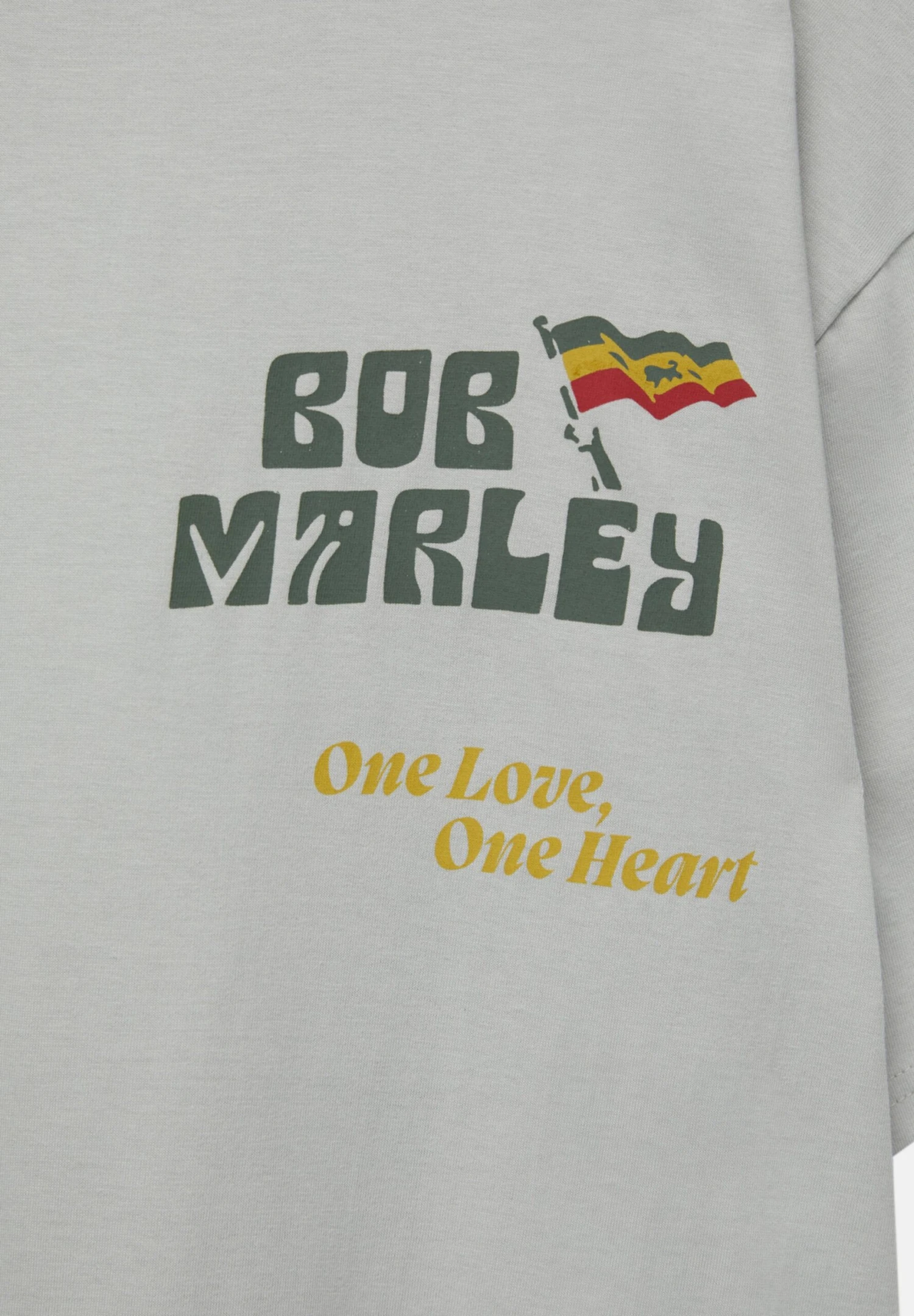 PULL & BEAR Bob Marley European T-Shirt Con StampaGreen Uomo T-shirt E Polo PUC22O1PF-M11 7 PULL & BEAR Bob Marley European T-Shirt Con StampaGreen Uomo T-shirt E Polo PUC22O1PF-M11 - immagine 7