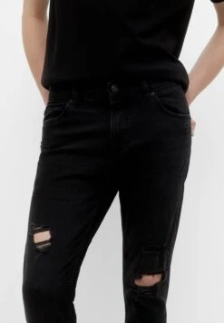 PULL & BEAR Ripped Jeans A SigarettaBlack Denim Uomo Jeans PUC22G0PH-Q11 -Pull & Bear 541cb3ccef36481698a21028e66ad42d