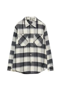 PULL & BEAR Long Sleeve Checked- Camicia - Black 12 PULL & BEAR Long Sleeve Checked- Camicia - Black -Pull & Bear 548c622975334161a21c9095a1d7d3b6