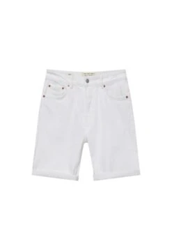 PULL & BEAR Shorts Di JeansWhite Uomo Bermuda PUC22F0BM-A11 -Pull & Bear 54b3106e190b4622aaf76ec1f76eb5aa