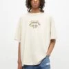 PULL & BEAR Short Sleeve Metallica T-Shirt Con StampaBeige Uomo T-shirt E Polo PUC22O1N5-B11