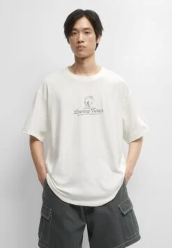 PULL & BEAR Looney Tunes - T-Shirt Con Stampa - White