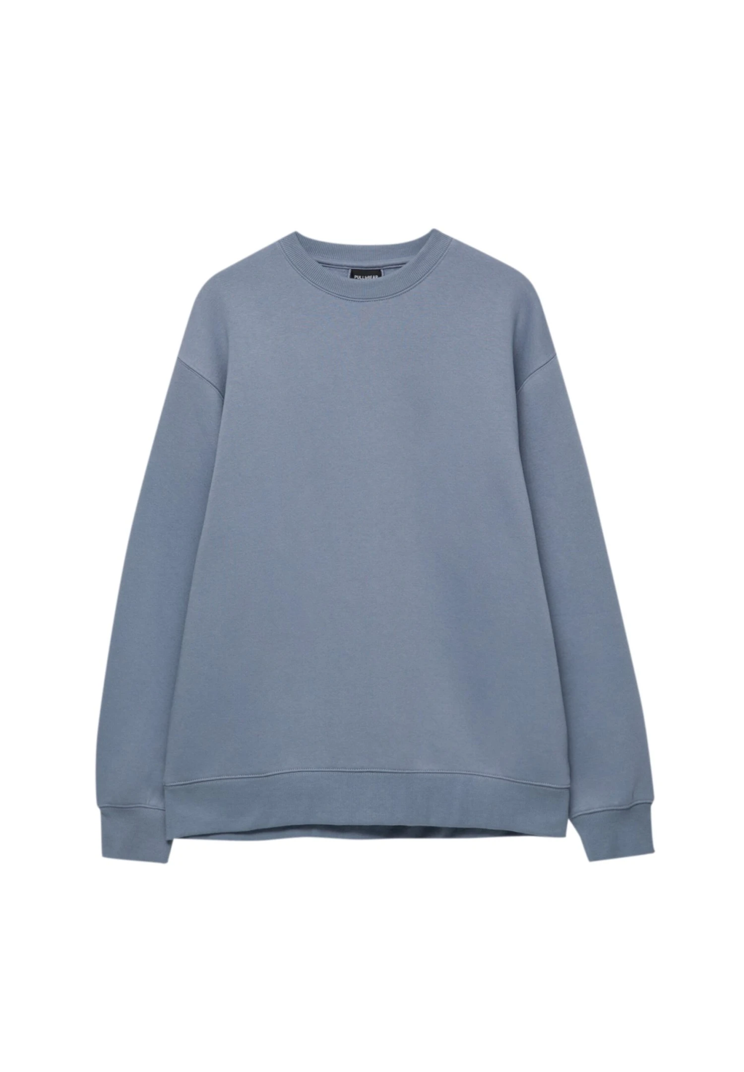 PULL & BEAR Basic Coloured Round Neck - Felpa - Blue 6 PULL & BEAR Basic Coloured Round Neck - Felpa - Blue - immagine 6