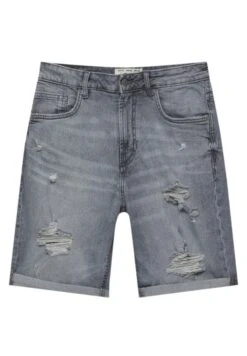 PULL & BEAR Bermuda - Shorts Di Jeans - Grey -Pull & Bear 573366c00dd9402caaf1d3dfc7382431