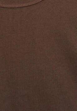 PULL & BEAR Heavy WeightT-Shirt BasicMottled Brown Uomo T-shirt E Polo PUC22O1BR-O11 -Pull & Bear 5825680545364058b746b6c0614d4ca1