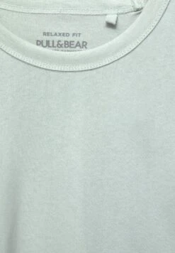 PULL & BEAR Heavy WeightT-Shirt BasicGreen Uomo T-shirt E Polo PUC22O1BR-M13 -Pull & Bear 58277543dabf4285824afb1f4644b38e