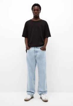 PULL & BEAR Jeans A SigarettaStone Blue Denim Uomo Jeans PUC22G0P9-K12 -Pull & Bear 5833145fe5a241f5a4a4fff3f2a668dd