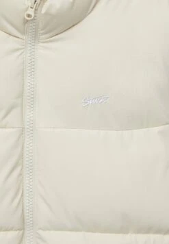 PULL & BEAR Basic - Puffer Gilet - Smanicato - White -Pull & Bear 58c6b37edb5945e889bf44d6c02901d4