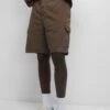PULL & BEAR Basic-Cargo BermudaShortsLight Brown Uomo Bermuda PUC22F0DJ-O11