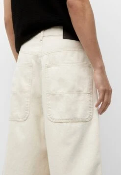 PULL & BEAR Baggy Fit Extra Wide-Leg-Bermuda - Shorts Di Jeans - Beige -Pull & Bear 5a39101d64224c77a7378e291f1f137d