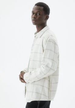 PULL & BEAR Long Sleeve Checked CamiciaWhite Uomo Camicie PUC22D0KG-A11 -Pull & Bear 5b93e63aa7064f8a851bc255b9b7fbe6