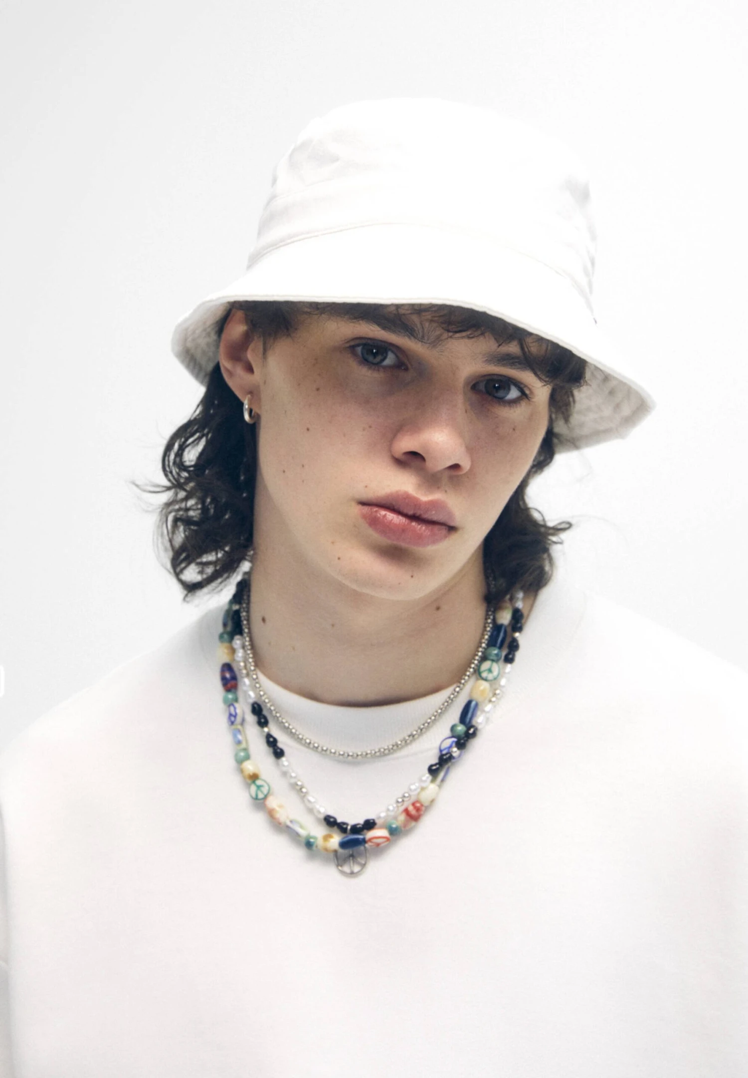 PULL & BEAR Basic CappelloWhite Uomo Cappellie Berretti PUC52Q014-A11 1 PULL & BEAR Basic CappelloWhite Uomo Cappellie Berretti PUC52Q014-A11