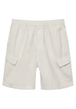 PULL & BEAR Rustic Bermuda- Shorts - Beige -Pull & Bear 5d5daa7a098245ad93be790684ad0ae7