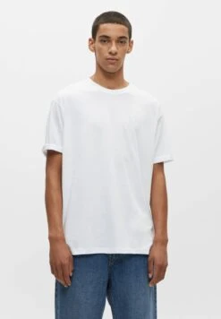 PULL & BEAR Long FitT-Shirt BasicWhite Uomo T-shirt E Polo PUC22O17O-A11