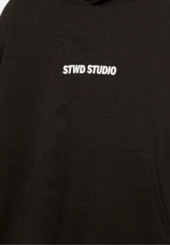 PULL & BEAR STWD STUDIO - Felpa Con Cappuccio - Black -Pull & Bear 5f5f5aadabeb4ab8a9cf7af33d7f9afb