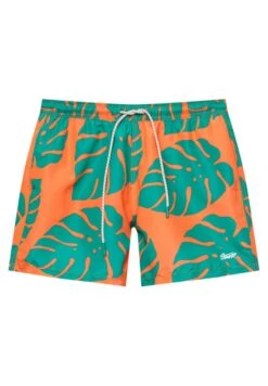 PULL & BEAR Palm Tree PrintCostume Da BagnoOrange Uomo Moda Mare PUC82H03D-H11 -Pull & Bear 609e51aa7d4f44aa84a99fcc408531bc