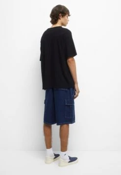 PULL & BEAR WaistbandShorts Di JeansDark Blue Uomo Jeans PUC22F0CC-K12 -Pull & Bear 60a7cc06034840a19c851263e548137d