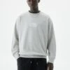 PULL & BEAR Detroit VarsityFelpaGrey Uomo Maglieria E Felpe PUC22S0R6-C11