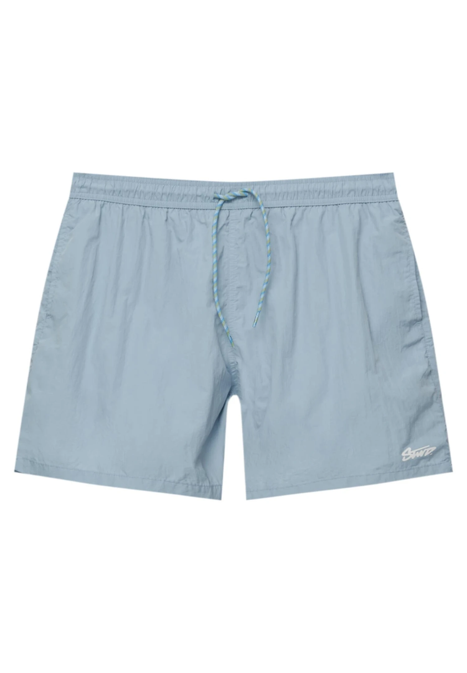 PULL & BEAR Basic With Elastic WaistbandShorts Da MareLight Blue Uomo Moda Mare PUC82H02S-K11 5 PULL & BEAR Basic With Elastic WaistbandShorts Da MareLight Blue Uomo Moda Mare PUC82H02S-K11 - immagine 5