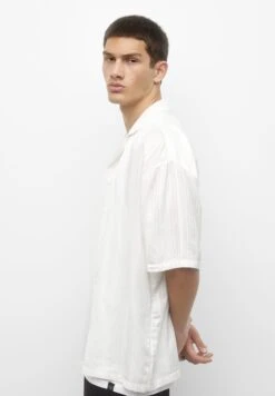 PULL & BEAR Striped- Camicia - White -Pull & Bear 639f34fd932d480a9871a0792e2d61c8