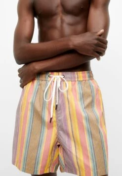 PULL & BEAR Striped With Stwd Label - Costume Da Bagno - Multi Coloured 9 PULL & BEAR Striped With Stwd Label - Costume Da Bagno - Multi Coloured -Pull & Bear 63bfec5461024eaf8e32444c76bbef2b