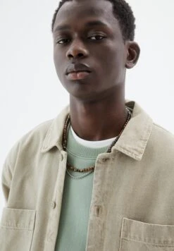 PULL & BEAR Long Sleeve- Camicia - Ochre 13 PULL & BEAR Long Sleeve- Camicia - Ochre -Pull & Bear 649e145d56864393a843866fe07e6315