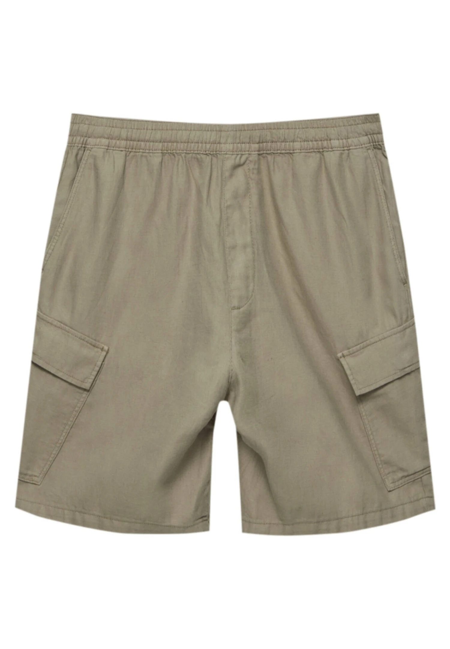 PULL & BEAR Rustic Bermuda- Shorts - Khaki 6 PULL & BEAR Rustic Bermuda- Shorts - Khaki - immagine 6