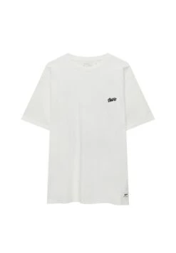 PULL & BEAR Short Sleeve StwdT-Shirt Con StampaWhite Uomo T-shirt E Polo PUC22O1PA-A11 -Pull & Bear 656995cbabde43a5b5048ec906b588c0