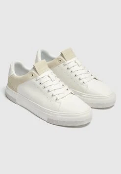 PULL & BEAR Casual ContrastSneakers BasseWhite Uomo Sneaker PUC12O0E1-A11 -Pull & Bear 6733fe194cea4bcd97c7c164a12e6dca