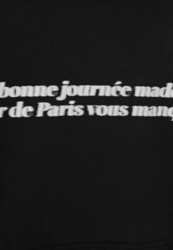 PULL & BEAR Black Paris SloganFelpa Con CappuccioBlack Uomo Maglieria E Felpe PUC22S0R5-Q11 -Pull & Bear 6921dc2a8c8d4355826e6e4cd5b7a0ba
