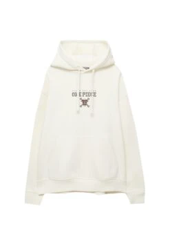 PULL & BEAR Felpa Con CappuccioWhite Uomo Maglieria E Felpe PUC22S0QU-A11 -Pull & Bear 6b29e38ca4bf4737a852dc5f57bf8a96