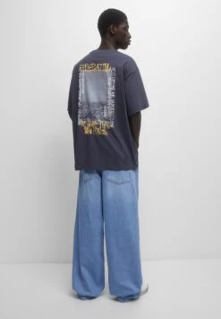 PULL & BEAR Short Sleeve StwdT-Shirt Con StampaDark Grey Uomo T-shirt E Polo PUC22O1PA-C11 -Pull & Bear 6b509ff89f3a44a4a9c2939cc8b12bb6