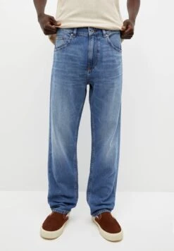 PULL & BEAR Jeans A SigarettaLight Blue Denim Uomo Jeans PUC22G0P7-K11