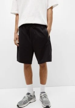 PULL & BEAR With ZipsShortsBlack Uomo Bermuda PUC22F0CO-Q11