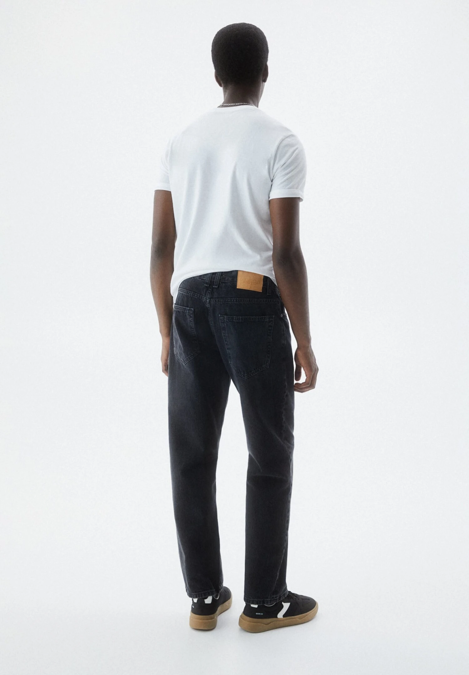 PULL & BEAR Wide LegJeans A SigarettaBlack Uomo Jeans PUC22G0PQ-Q11 3 PULL & BEAR Wide LegJeans A SigarettaBlack Uomo Jeans PUC22G0PQ-Q11 - immagine 3