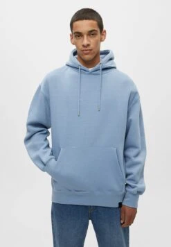 PULL & BEAR Felpa Con CappuccioLight Blue Uomo Maglieria E Felpe PUC22S0IS-K11 -Pull & Bear 6de772aaf5a84d1080c23f5e783d05af