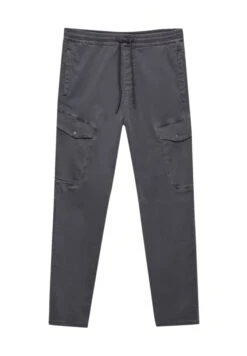 PULL & BEAR With PocketsPantaloni SportiviDark Grey Uomo Pantaloni PUC22E0EV-C12 -Pull & Bear 6e00a8d06e544d289d303f609525039a