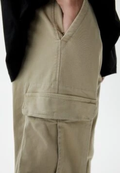 PULL & BEAR Straight FitPantaloni CargoBeige Uomo Pantaloni PUC22E0EI-B11 -Pull & Bear 6e189e85f39f4722a59ce8f2b582972f