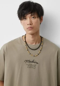 PULL & BEAR Short Sleeve CityT-Shirt Con StampaBrown Uomo T-shirt E Polo PUC22O1PO-O11 -Pull & Bear 6ec23a198d11410498afe58ee4213b12